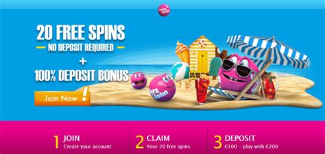 20 free spins no deposit required